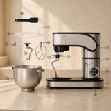 Homelux  12L Premium Keukenmachine 2500W – Luxe Design Deegmachine