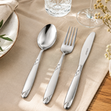 18-Delige Luxe Bestekset | RVS 18/0 | 6 Lepels, 6 Vorken & 6 Messen