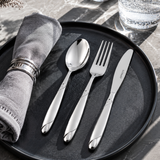 18-Delige Luxe Bestekset | RVS 18/0 | 6 Lepels, 6 Vorken & 6 Messen