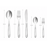30-Delige Luxe Tafelbestek Set | Hoogwaardig RVS 18/0