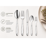 30-Delige Luxe Tafelbestek Set | Hoogwaardig RVS 18/0