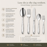 30-Delige Luxe Tafelbestek Set | Hoogwaardig RVS 18/0