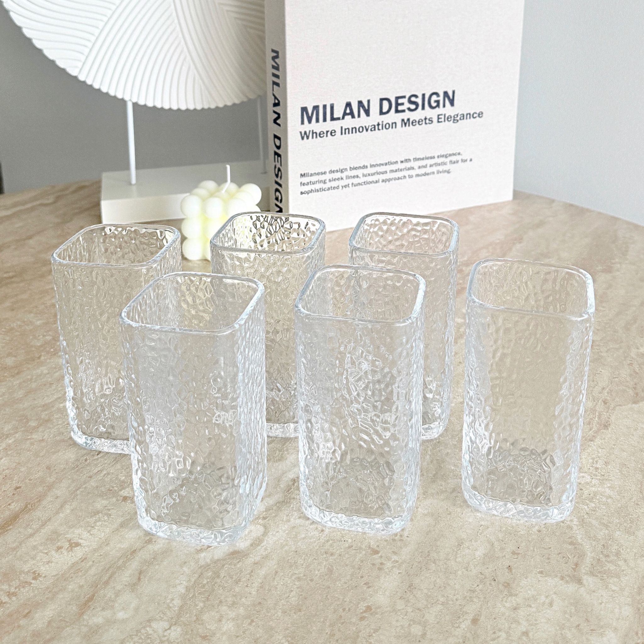 Frosted Touch Glazen | 6 delig | 250 ml