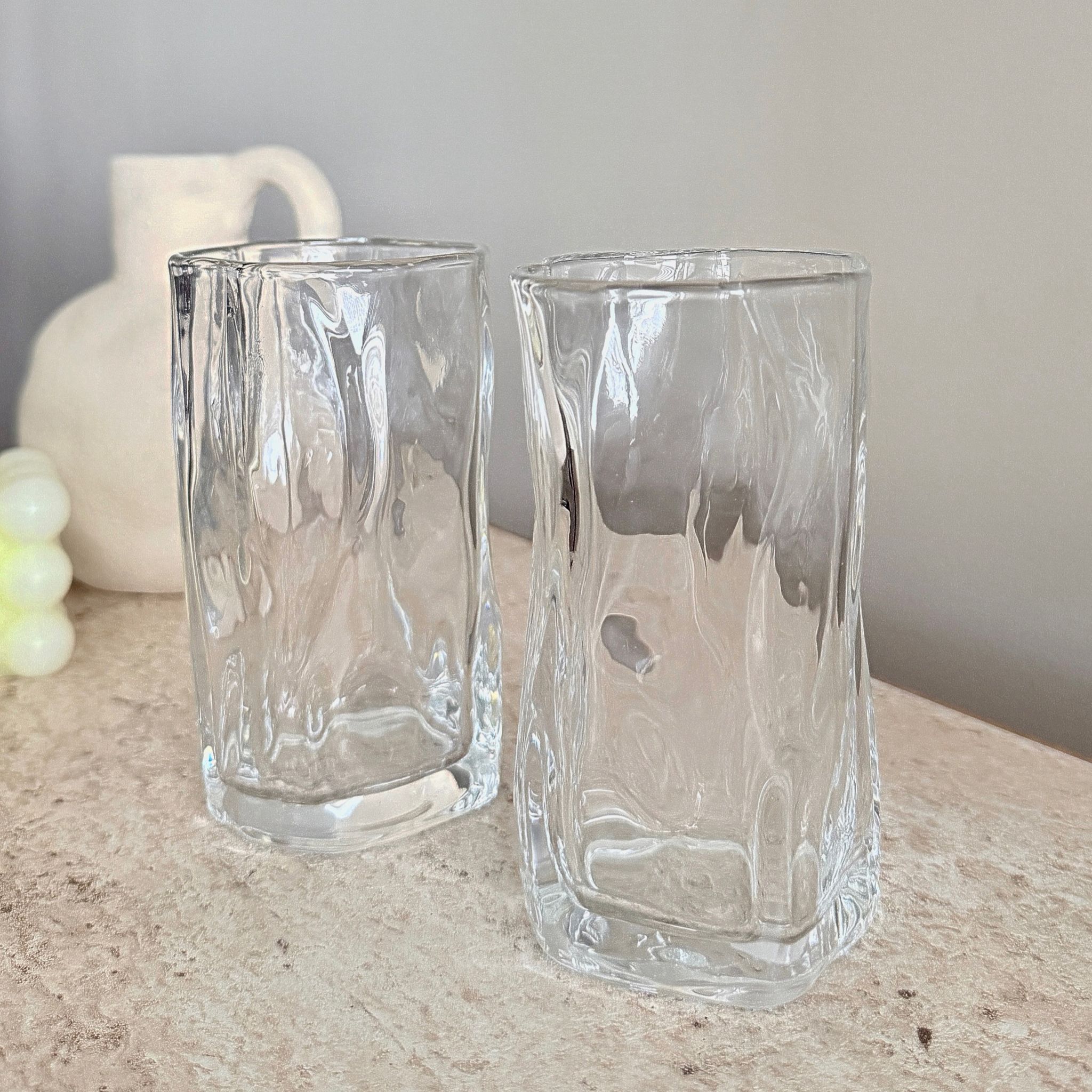 Ripple wave Glazen | 6 Delig | 250 ml