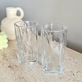 Ripple wave Glazen | 6 Delig | 250 ml