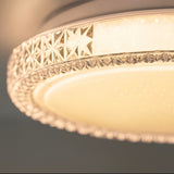 Luna Ronde LED Plafondlamp | Luxe Kristalrand | 30 cm