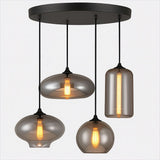 Serene Luxe Collectie | 4 Glazen Hanglampen