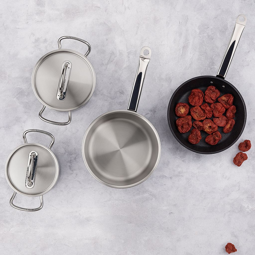 Korkmaz Proline Kookset – 9-delig RVS