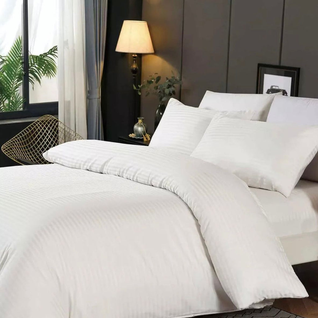 Beige Luxe Beddengoedset | 4-delig