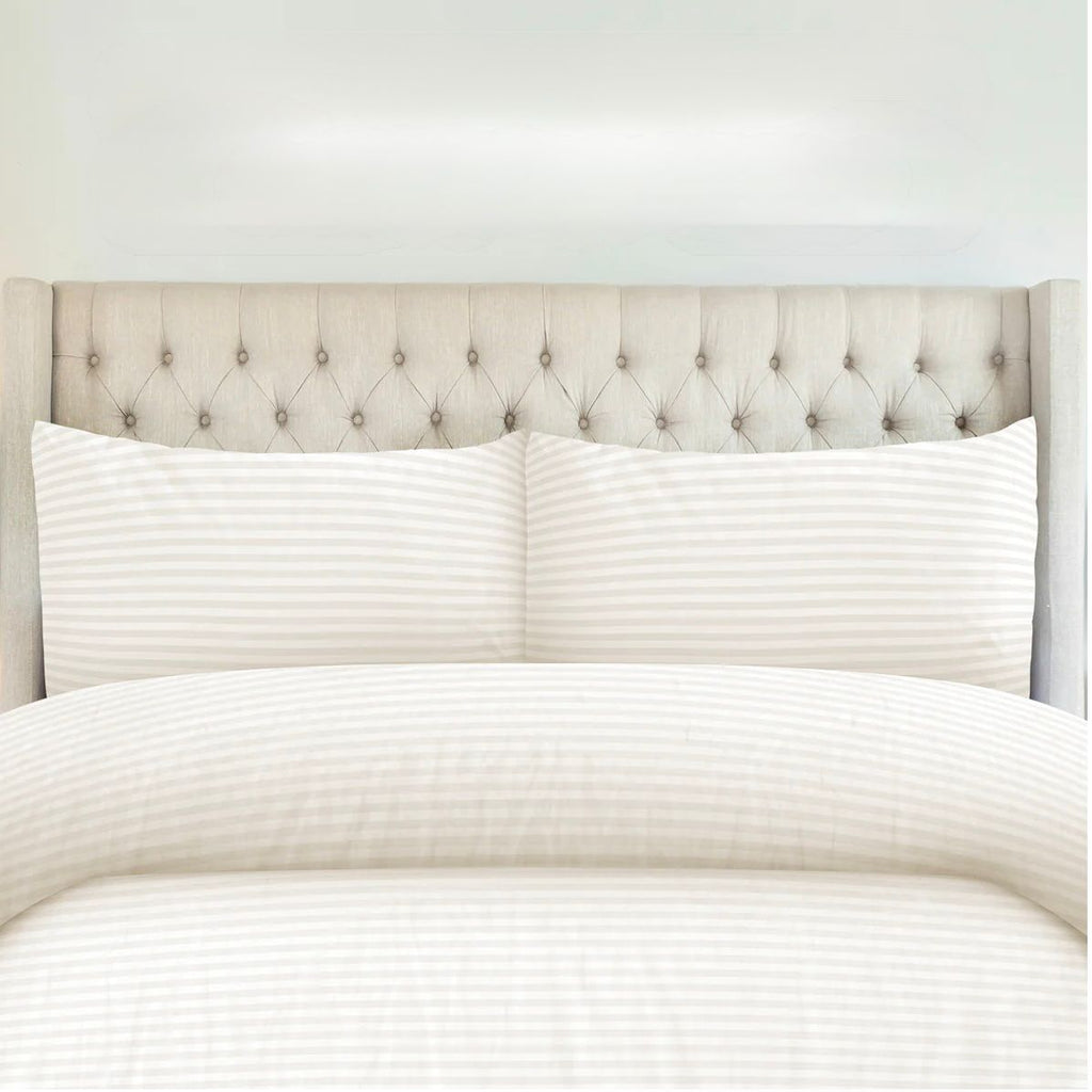 Beige Luxe Beddengoedset | 4-delig