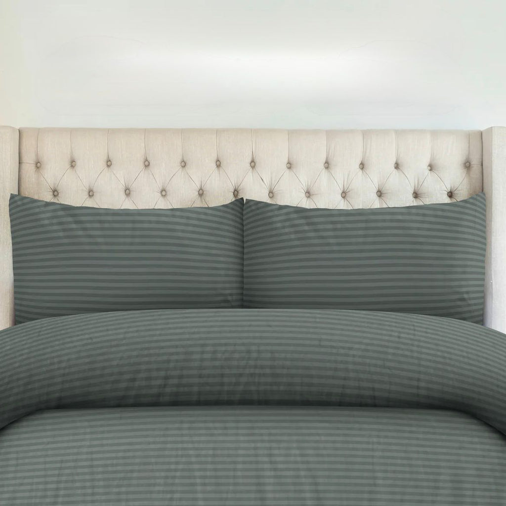 Donkergroene Luxe Beddengoedset | 4-delig