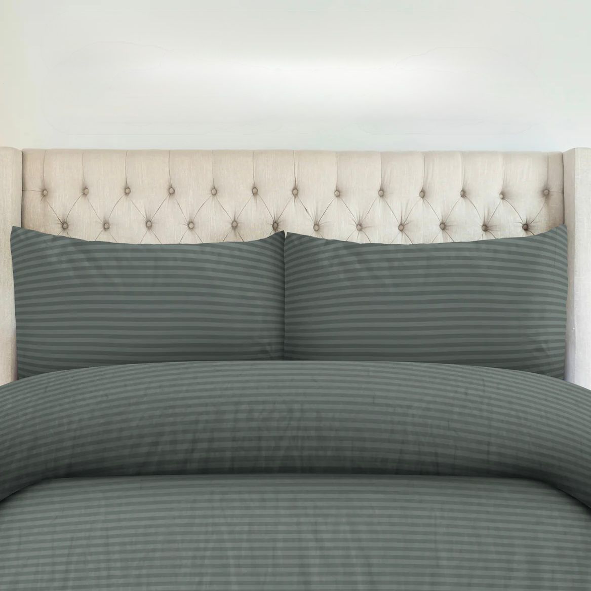 Donkergroene Luxe Beddengoedset | 4-delig