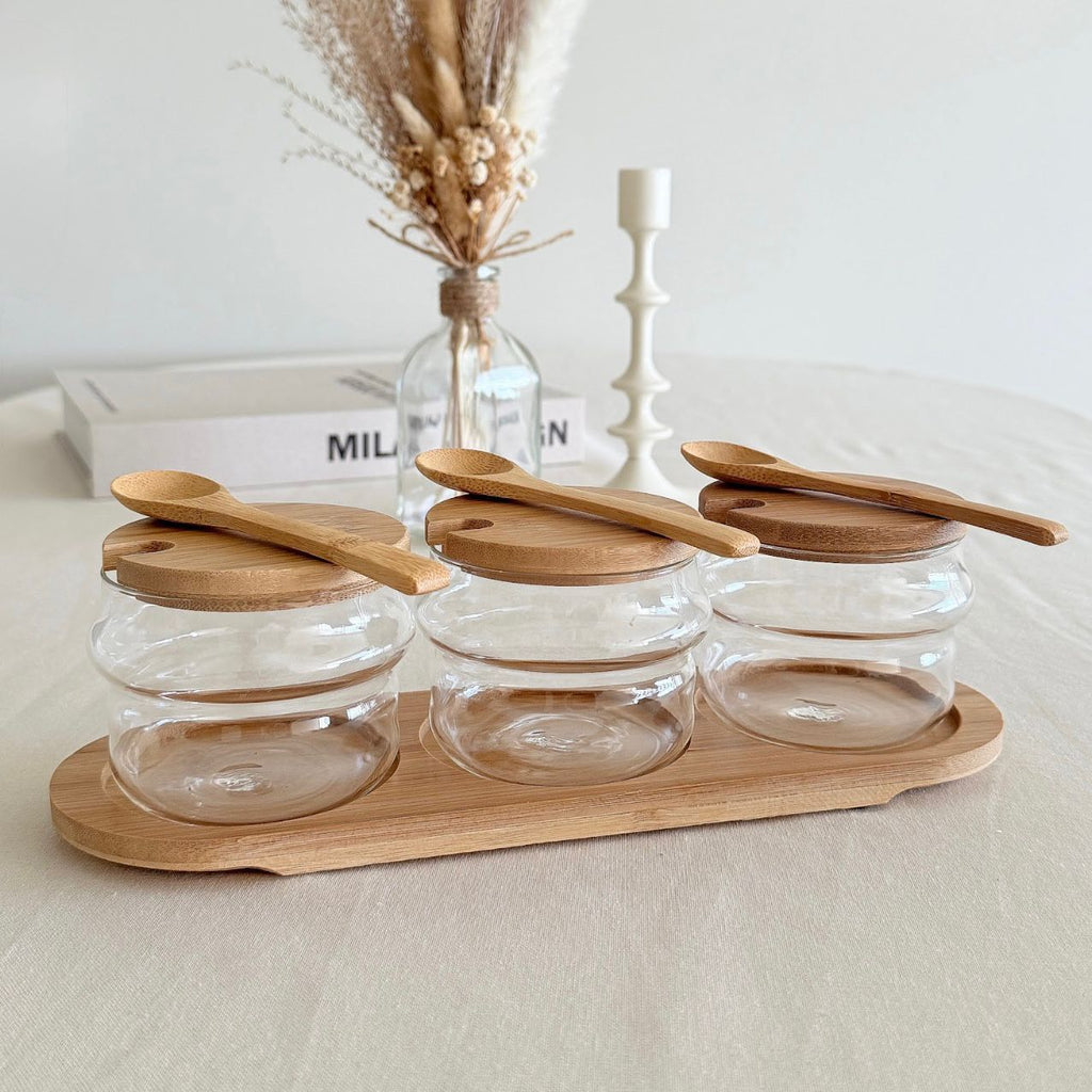 Bamboo spice Set | 3 stuks