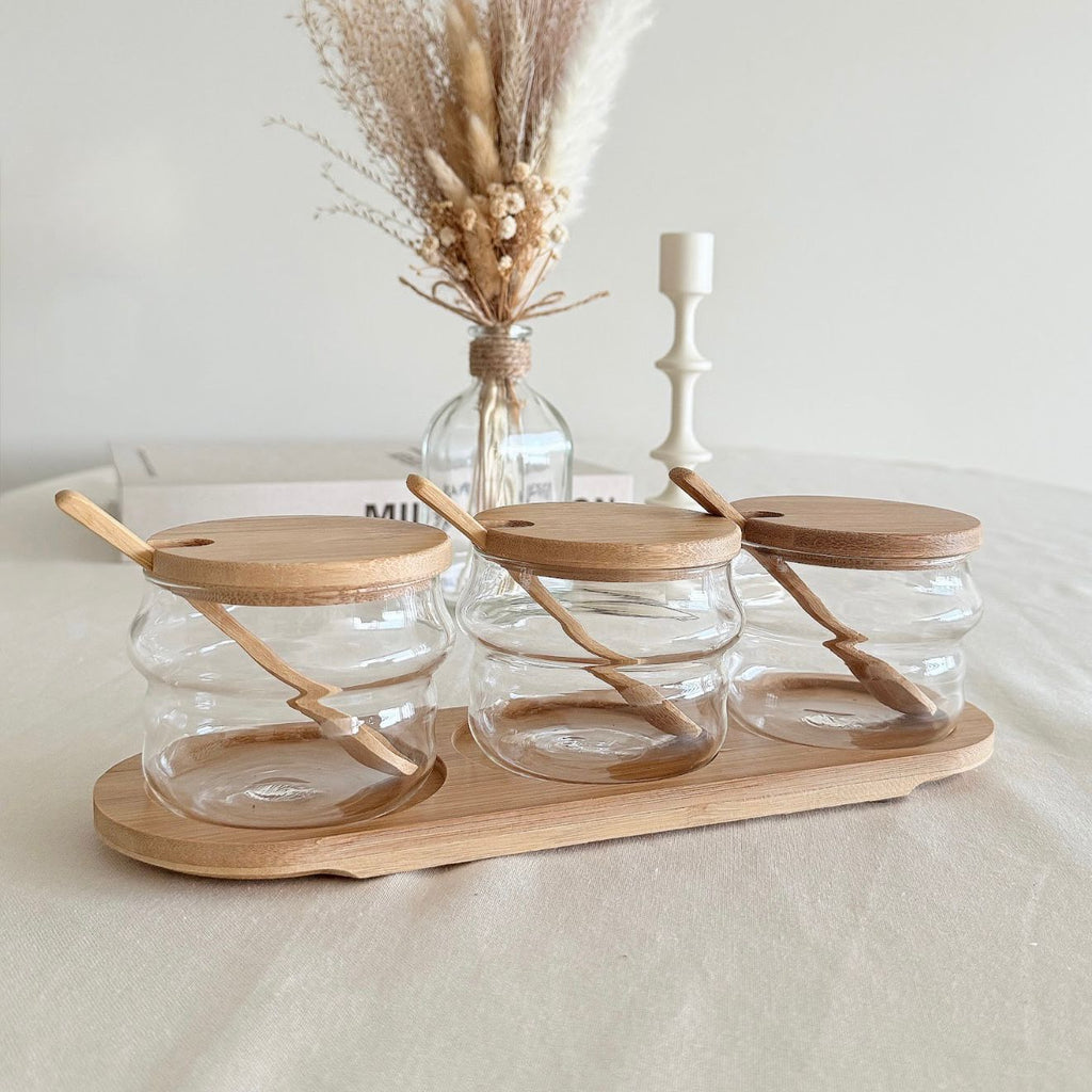 Bamboo spice Set | 3 stuks