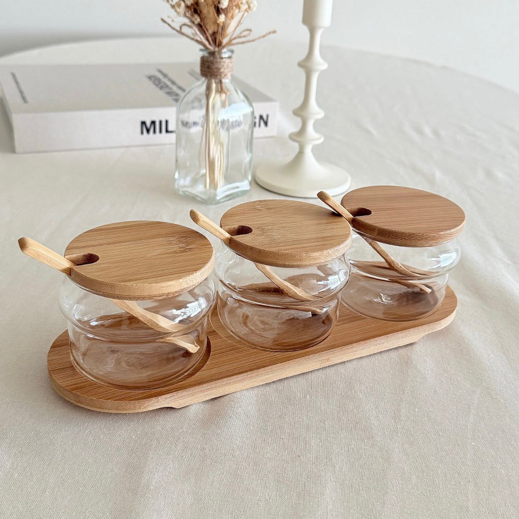 Bamboo spice Set | 3 stuks