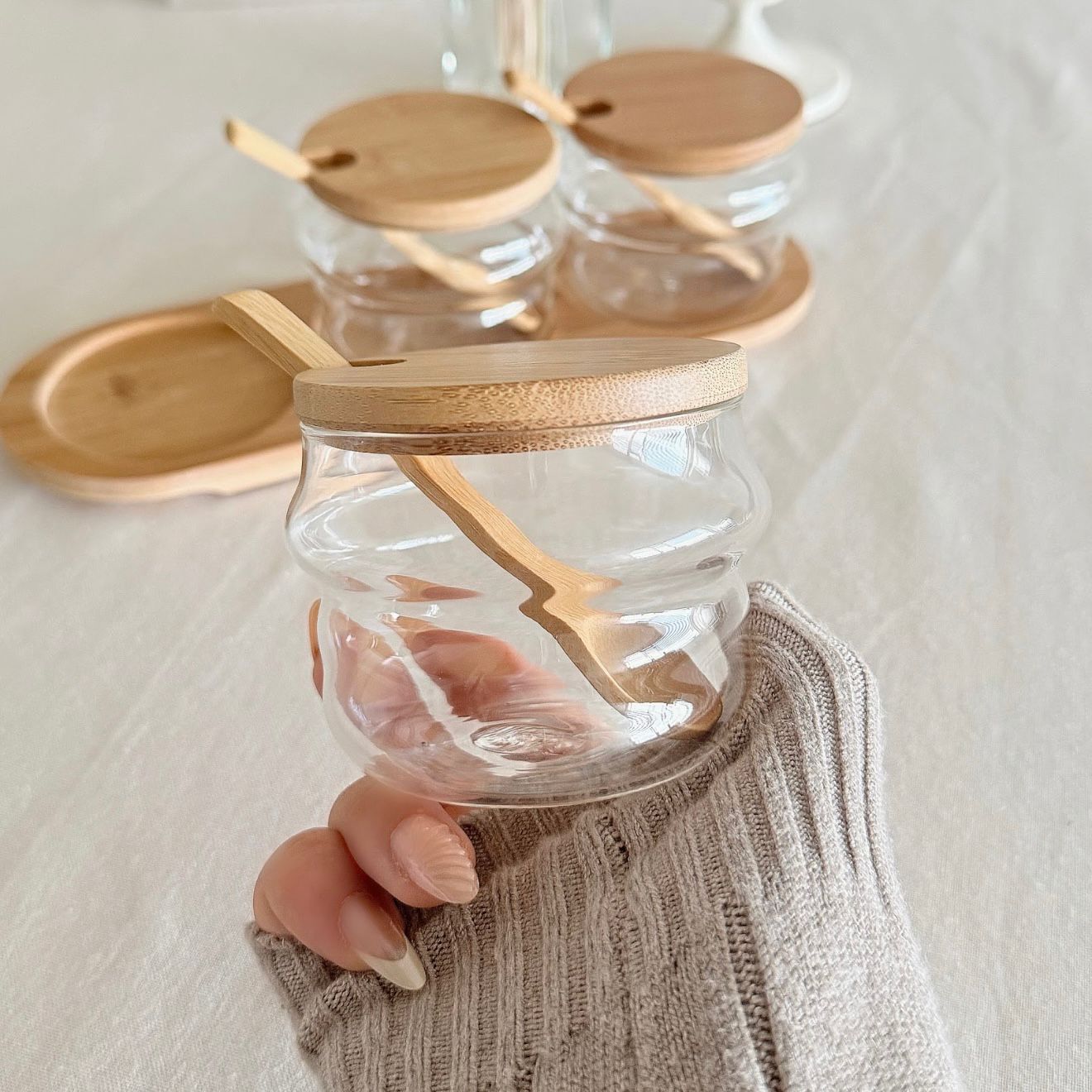 Bamboo spice Set | 3 stuks