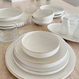 Golden Rim Porselein Serviesset | 27 - delig