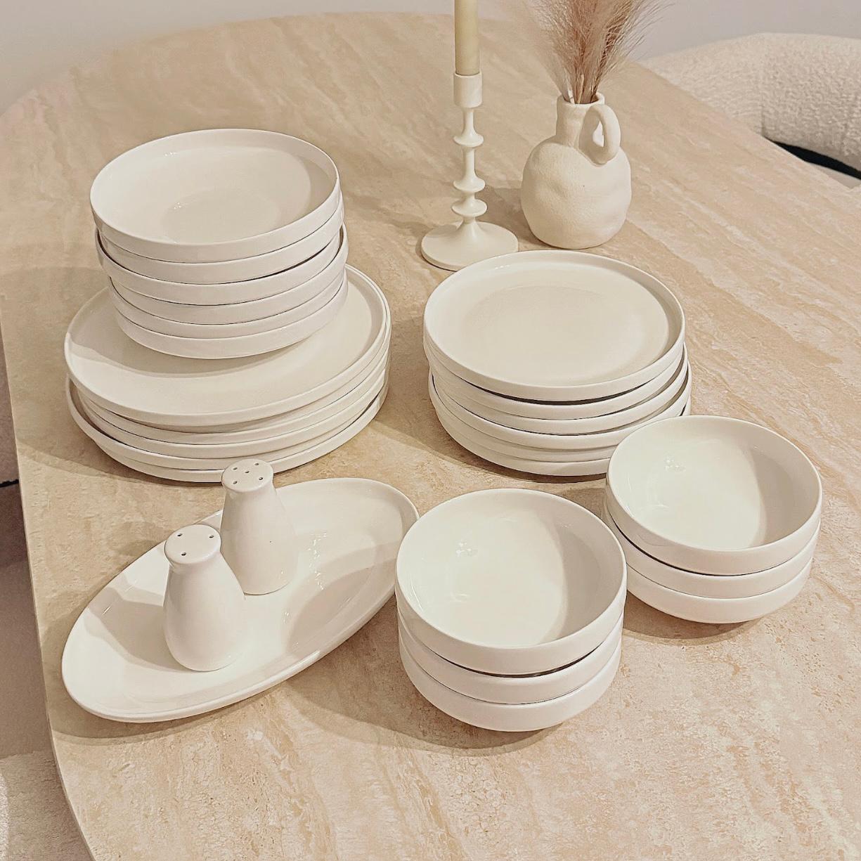 Modern Line Porselein Serviesset | 27-delig