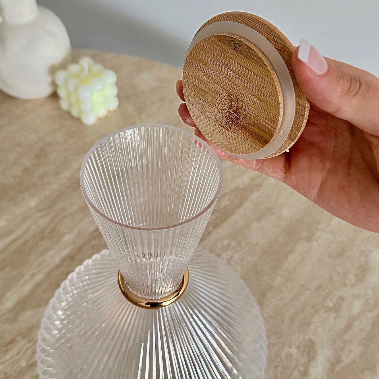 Ripple Golden Touch Karaf | 2100 ml