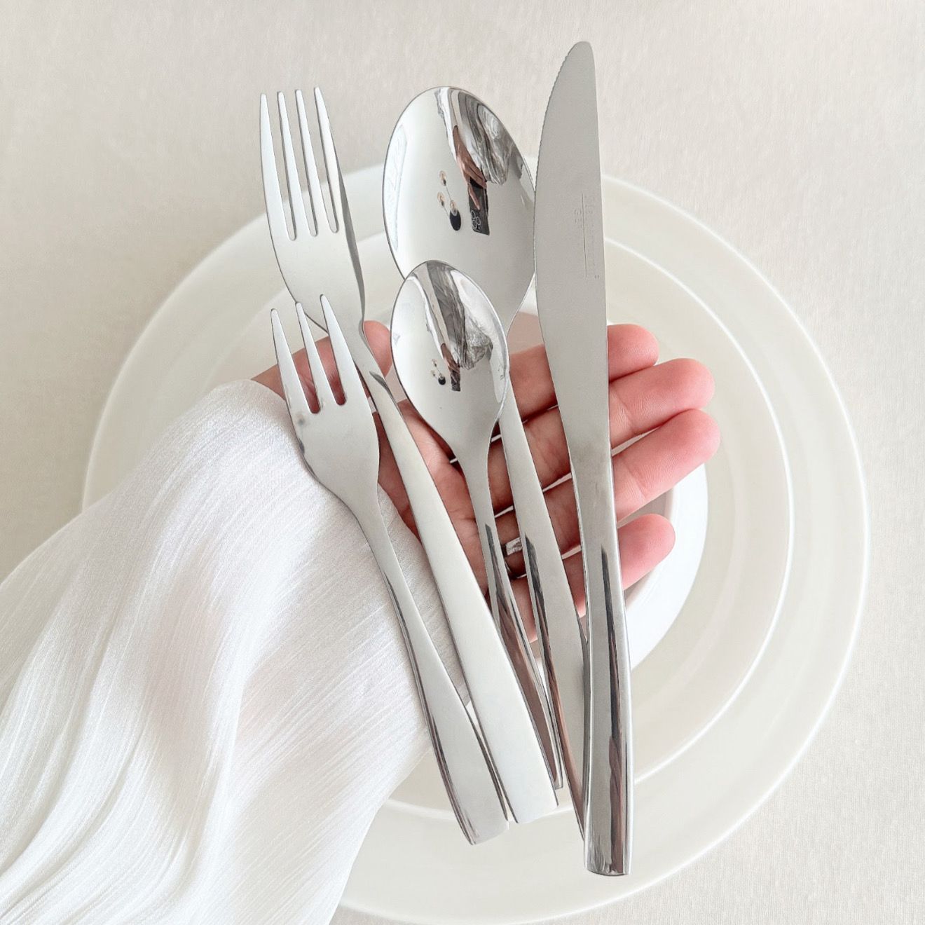 Luxe Minimal Bestekset | 60-delig