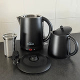 Schafer Elektrische Theemaker – Mat Zwart | 2-in-1