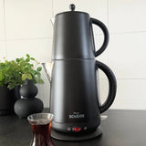 Schafer Elektrische Theemaker – Mat Zwart | 2-in-1