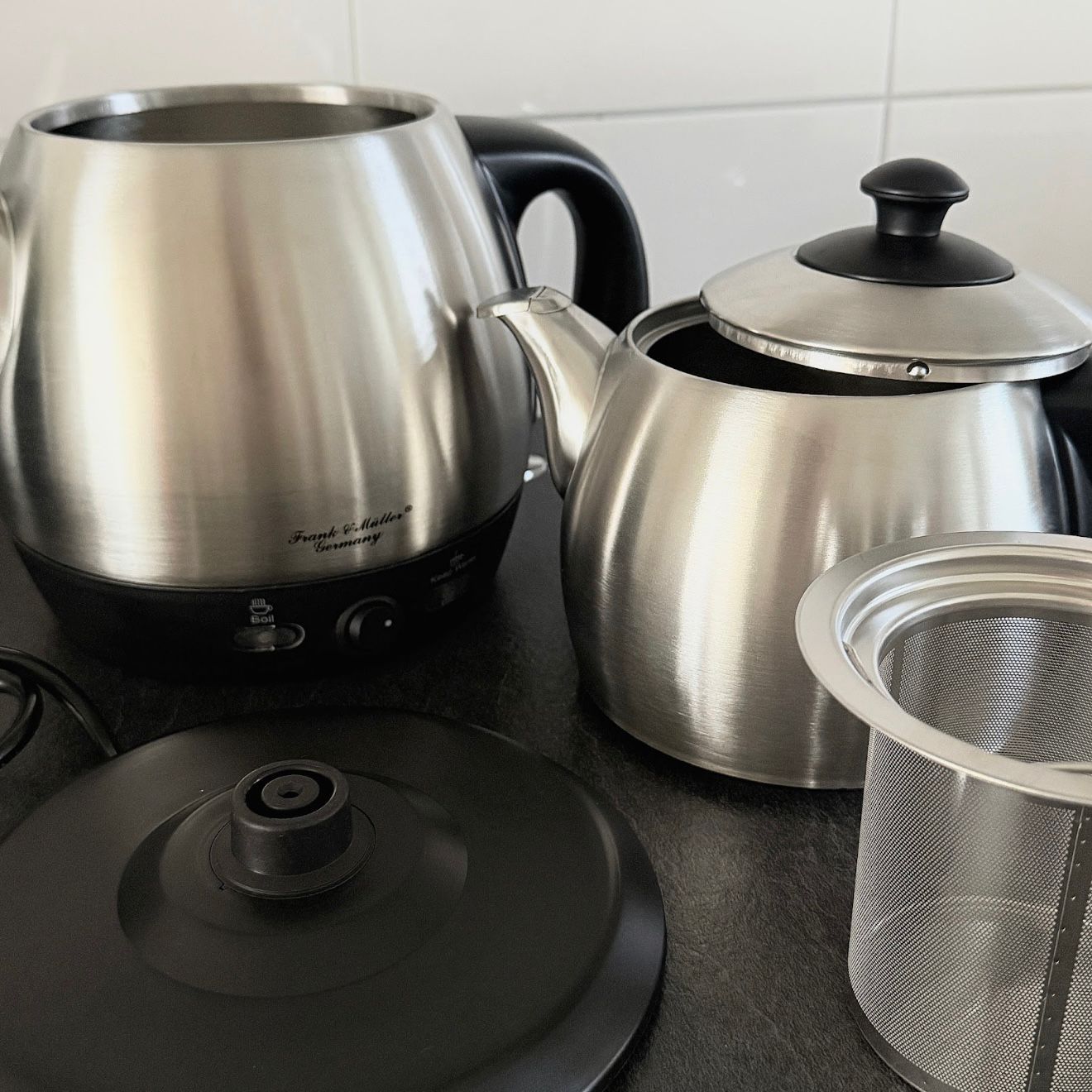 Frank&Muller Elektrische Theepot | Waterkoker & Theepot