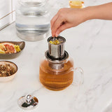 Schafer XL glazen theepot (2,0L+1,0L)