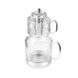Schafer XL glazen theepot (2,0L+1,0L)