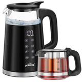 Homelux Digitale Glazen Waterkoker & Theemaker 1,7L