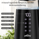 Homelux Digitale Glazen Waterkoker & Theemaker 1,7L
