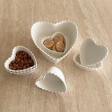 Luxe Hartvormige Schaaltjes Set (7-delig)