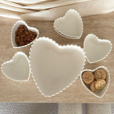 Luxe Hartvormige Schaaltjes Set (7-delig)