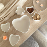 Luxe Hartvormige Schaaltjes Set (7-delig)