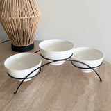 Serveerschaaltjes Set – 3 Delig