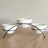 Serveerschaaltjes Set – 3 Delig