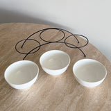 Serveerschaaltjes Set – 3 Delig