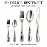 Kochmann Royal Classic 30-delige Bestekset | 6 Persoons