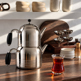 Vicalina Striped Theepotset | 1,4 L + 2,2 L