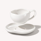 Homelux koffiekopjes set wit | 12-delige set | 120 ml