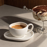 Homelux koffiekopjes set wit | 12-delige set | 120 ml