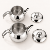 Hayat RVS Dubbele Theepotset | Chroom