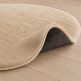 Rond Hoogpolig Vloerkleed Beige| Ultra Zacht Shaggy Tapijt Fluffy