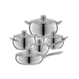 Scheffler Pannenset RVS – 10-delig