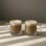 Diamond edge mok - 6 delig | 240 ml