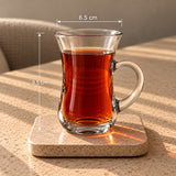 Paşabahçe Keyif Theeglazen | 6 Stuks | 145 ml