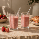 Organic Textured Glasses - 6 delig | 280ml