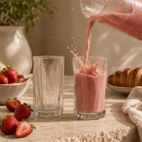 Organic Textured Glasses - 6 delig | 280ml