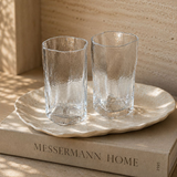 Organic Textured Glasses - 6 delig | 280ml