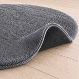 Rond Hoogpolig Vloerkleed Antraciet| Ultra Zacht Shaggy Tapijt Fluffy